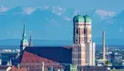 München-Panorama vom Olympiaberg