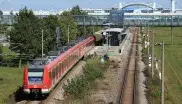 S-Bahn am Flughafen München